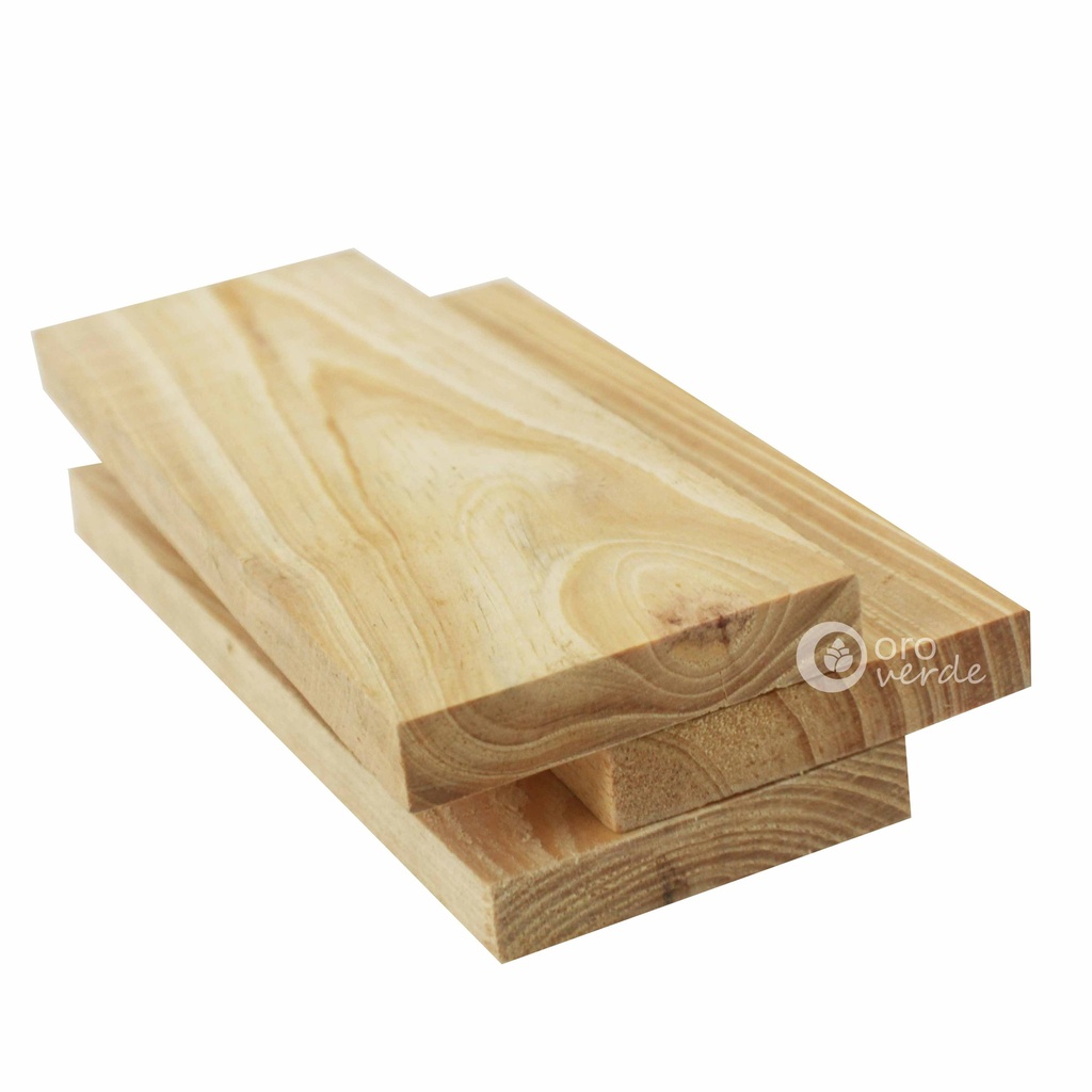 Tablon de Pino 4.6cm x 15cm x 3.66m Cepillado Seco al Horno